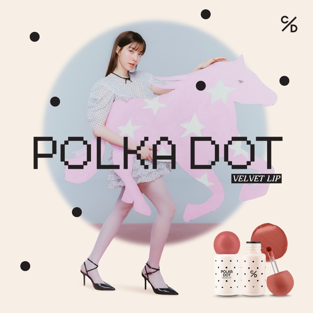 [New] Cathy Doll โพลก้าดอทเวลเวทลิป 3g เคที่ดอลล์ (Velvet Lip) #CATHYDOLLxORM