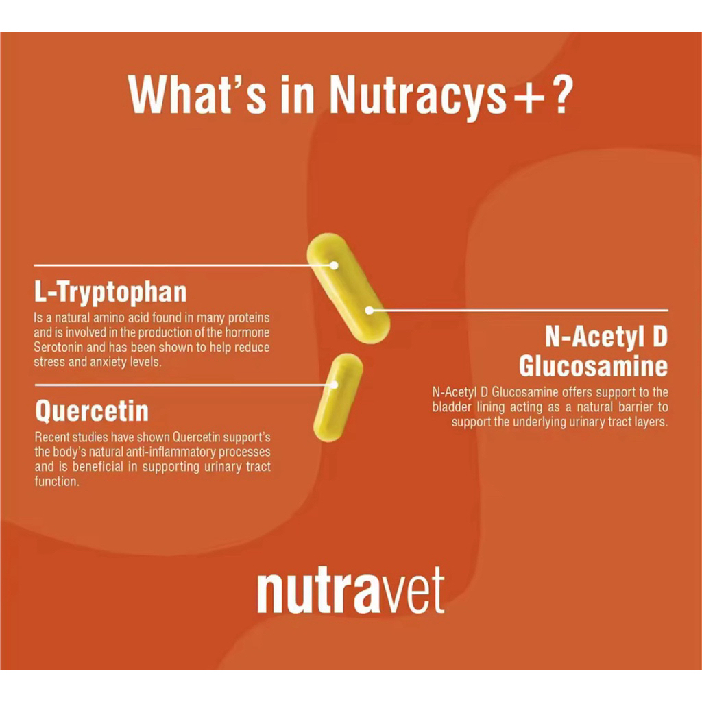 Nutravet อาหารเสริมสุนัข-แมว Nutracys (นิ่ว) , Nutraren (ไต ...