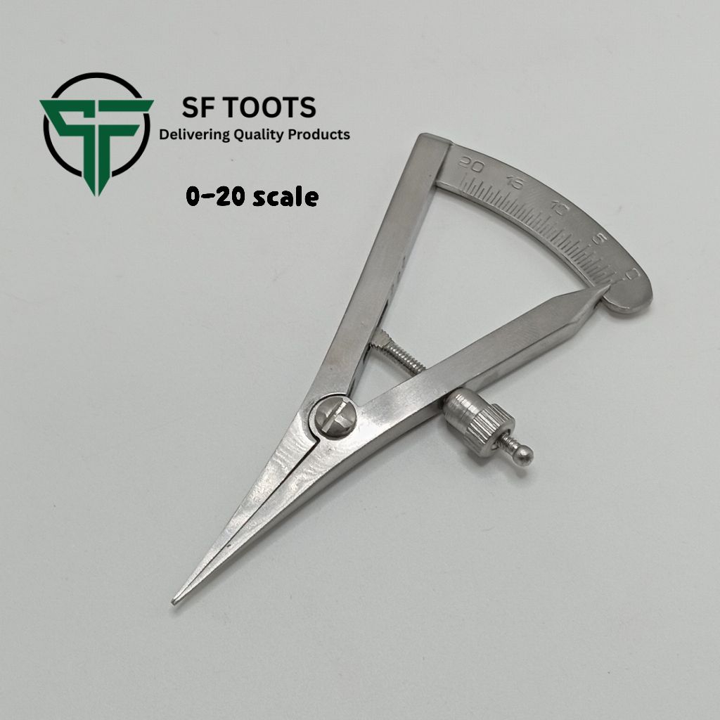 Castroviejo Bone Caliper, Straight,15mm,20mm, 40mm | Shopee Thailand