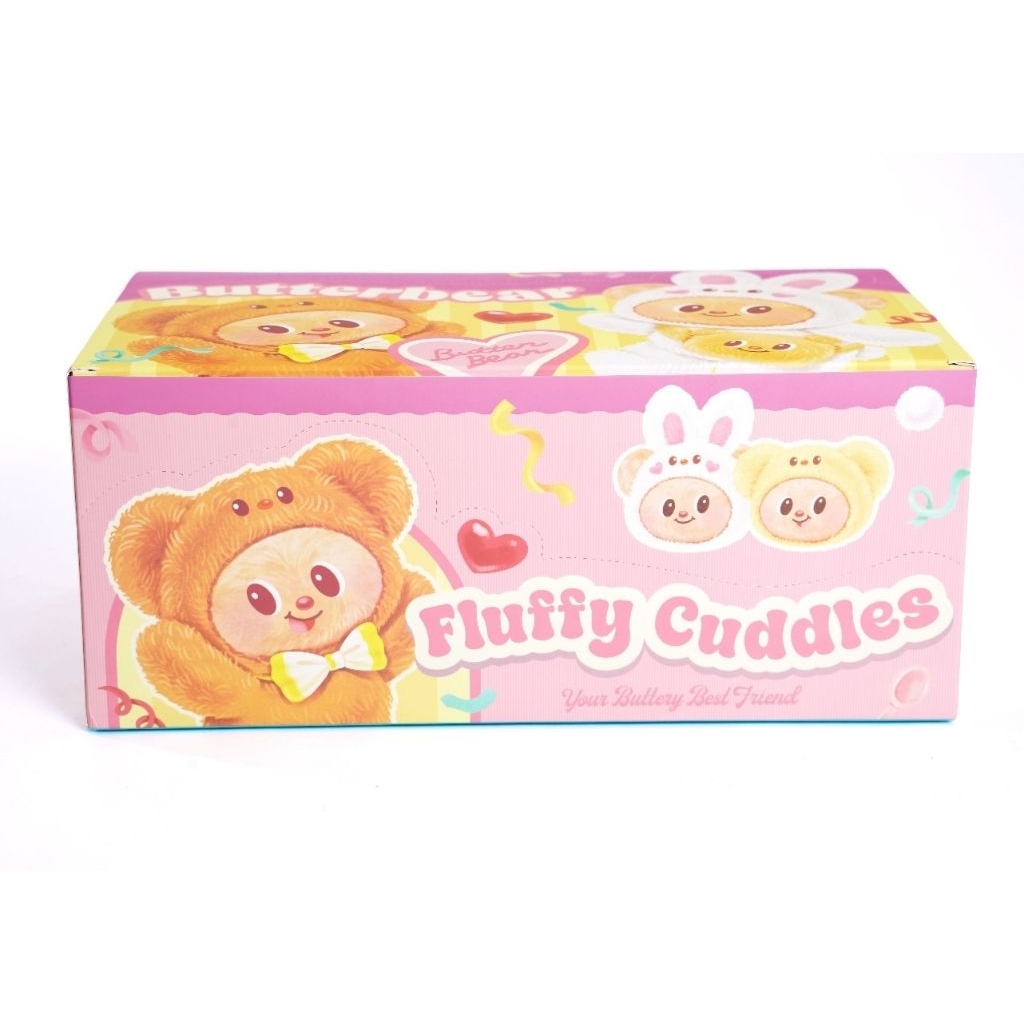 Butterbear พร้อมส่ง📦 FLUFFY CUDDLES SERIES กล่องสุ่มพวงกุญแจสัตว์