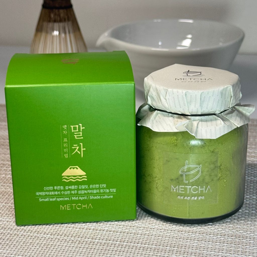 METCHA มัทฉะเกรดพรีเมี่ยม จากเกาะเชจู เกาหลีใต้ ขนาด 70 กรัม | Shopee ...
