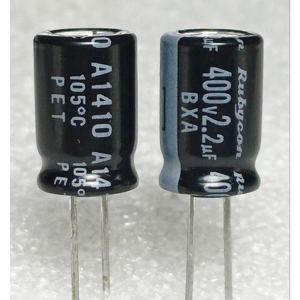 Rubycon BXA 2.2uf 400v capacitor ตัวเก็บประจุ คาปาซิเตอร์ | Shopee Thailand