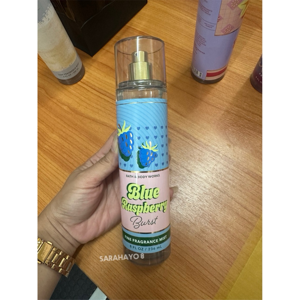 Bath & Body Works Blue Raspberry Burst Fragrance Mist 236ml. ของแท้ ...