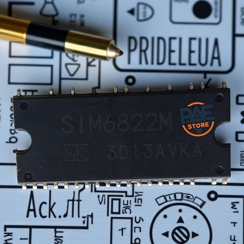 #IC SIM6822M ไดร์เวอร์มอเตอร์ 3 เฟส แรงดันสูง สินค้าใหม่พร้อมส่ง ...