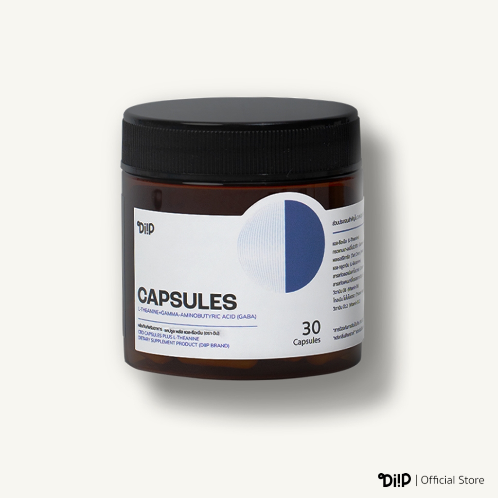 Diip | CBD Night Capsule (30 Capsules) - ซีบีดีแคปซูล สูตรกลางคืน (30 ...