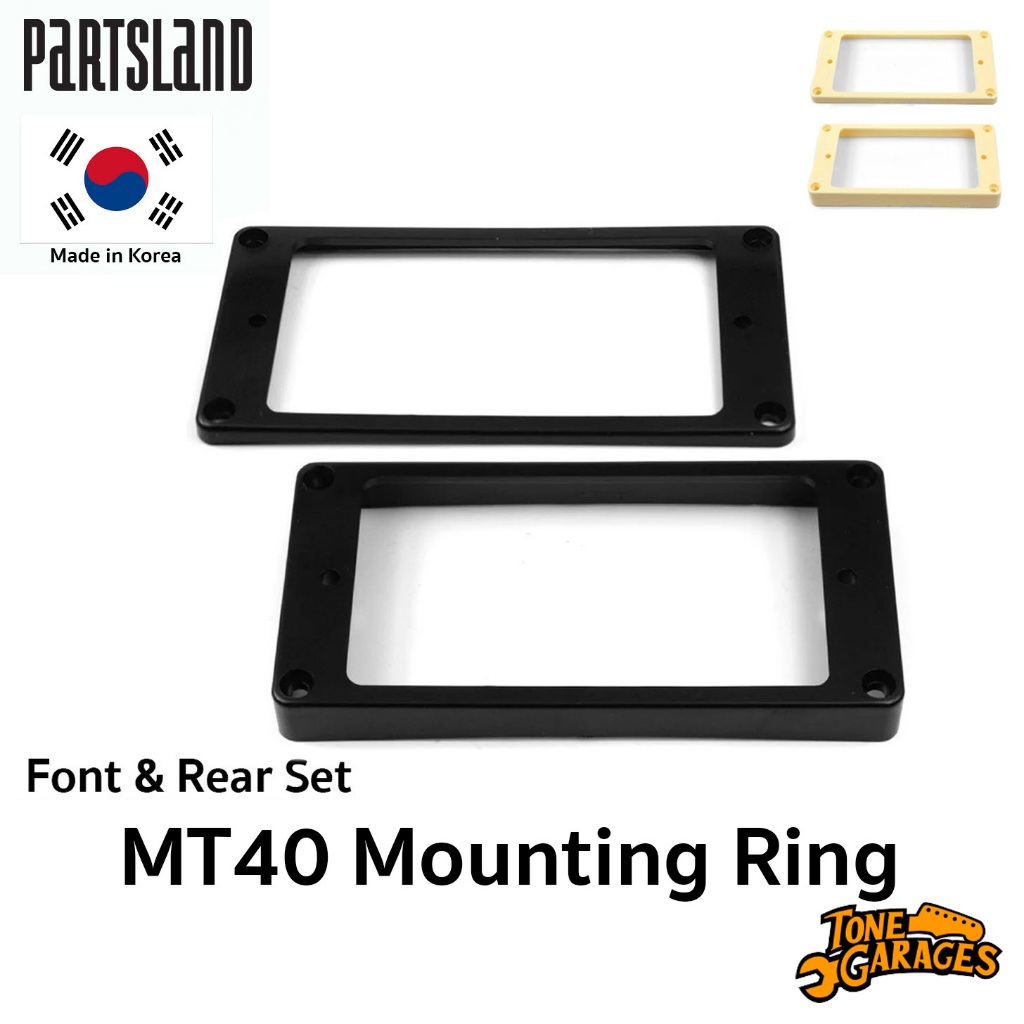 Partsland MT40 Curved Bottom Humbucker Mounting Ring for LP กรอบปิ๊กอัพ ...