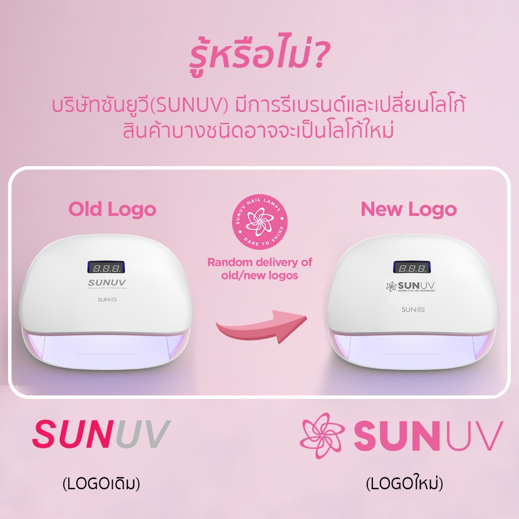 รวม SUNUV เครื่องอบเล็บ SUN3 Sunone Sun4s พร้อมส่งในไทย 48W ของแท้กล่อง ...
