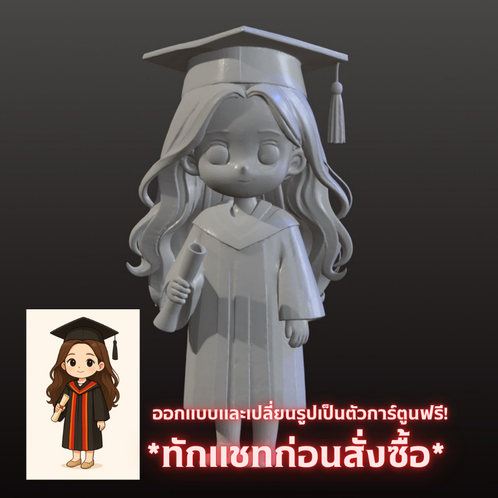 ปริ้นโมเดลการ์ตูน 3D Print | รับทำโมเดลเรซิ่นการ์ตูน ของสะสม ของขวัญ ...