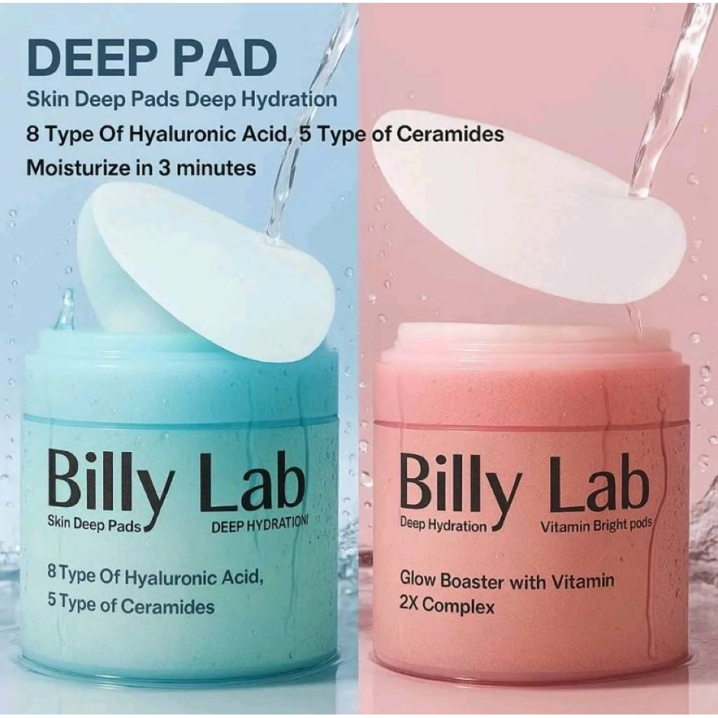 บิลลี่ แลป-วิตามิน ไบร์ท แพด & สกิน ดิป แพด Billy Lab Vitamin Bright ...