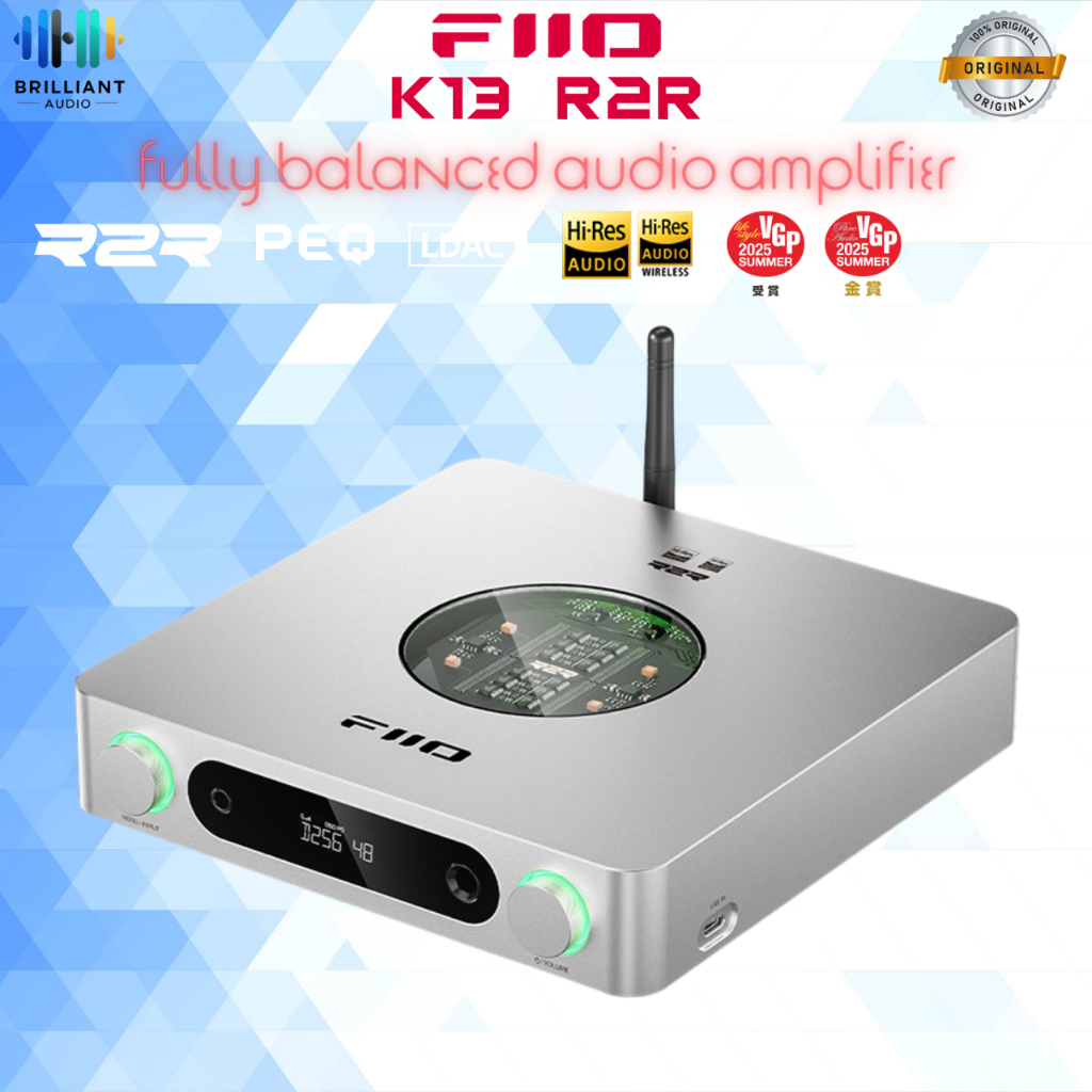 FiiO K13 R2R แอมป์เสียงสมดุลเต็มระบบระดับ Hi-Res ให้เสียงที่เป็น ...