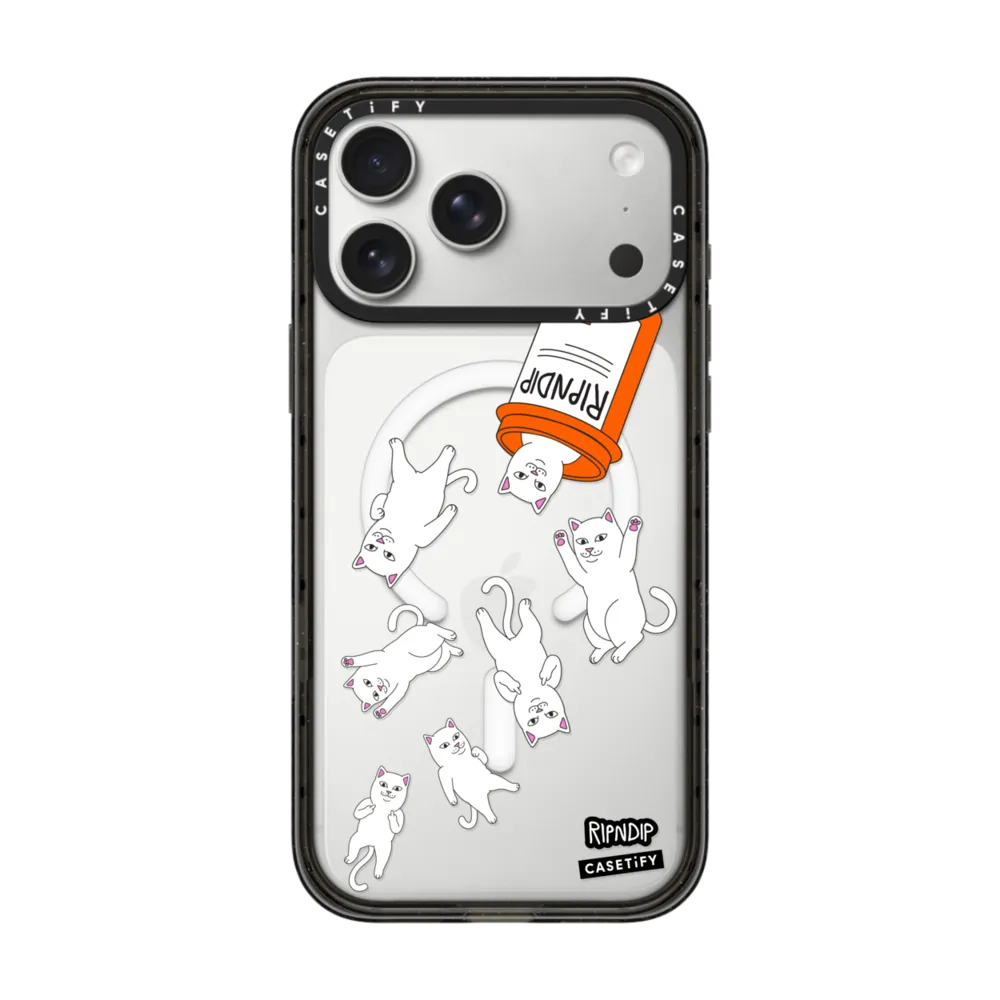 𓃠พร้อมส่ง𓃠] CASETiFY | RIPNDIP - Nermal Pills Case ใช้สำหรับ