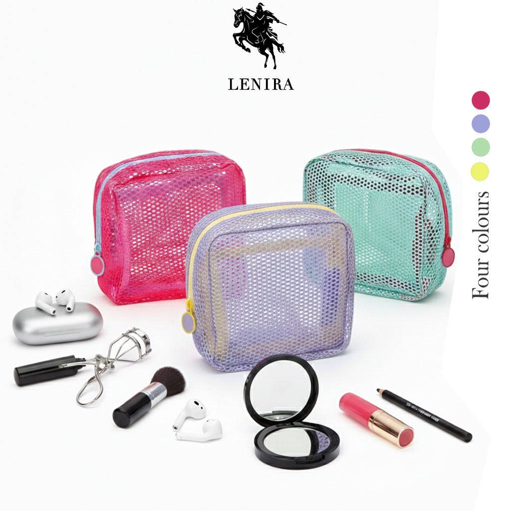 ส่งด่วน Lenira (B2404) กระเป๋าใส่ของจัดระเบียบ ขนาด7นิ้ว-ผ้าตาข่าย ใส่ ...