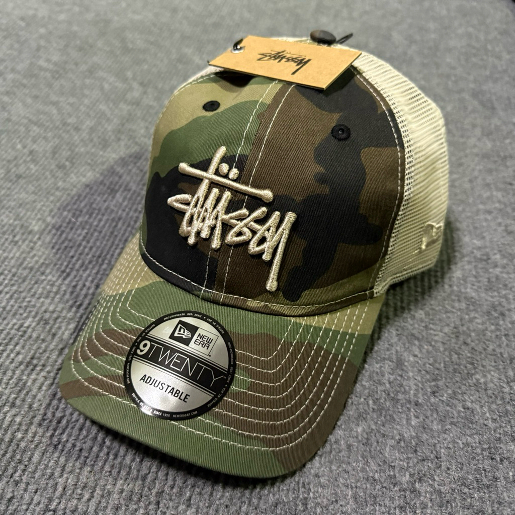 STUSSY NEW ERA 9TWENTY BASIC TRUCKER | Shopee Thailand
