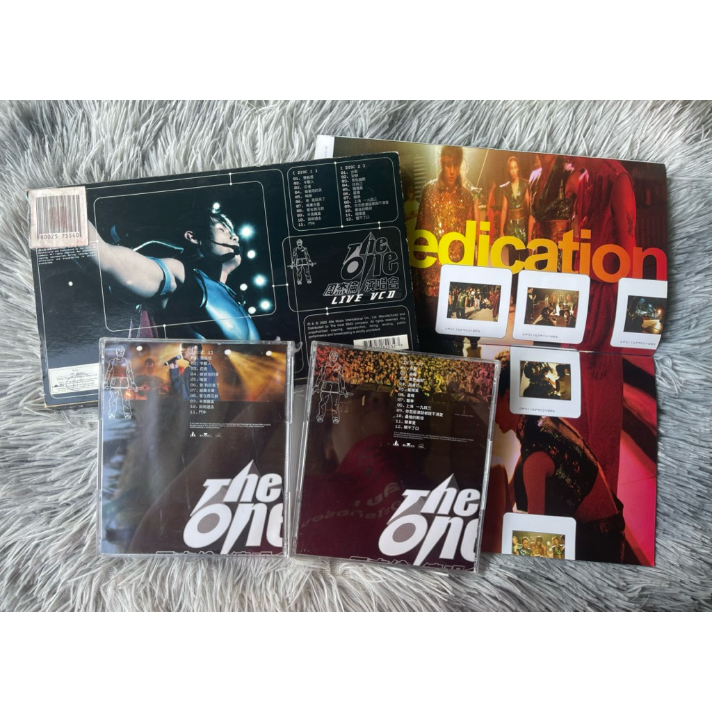VCD 新加坡压制 周杰伦 Jay Chou 2002 The One 演唱会 Live 2VCDs
