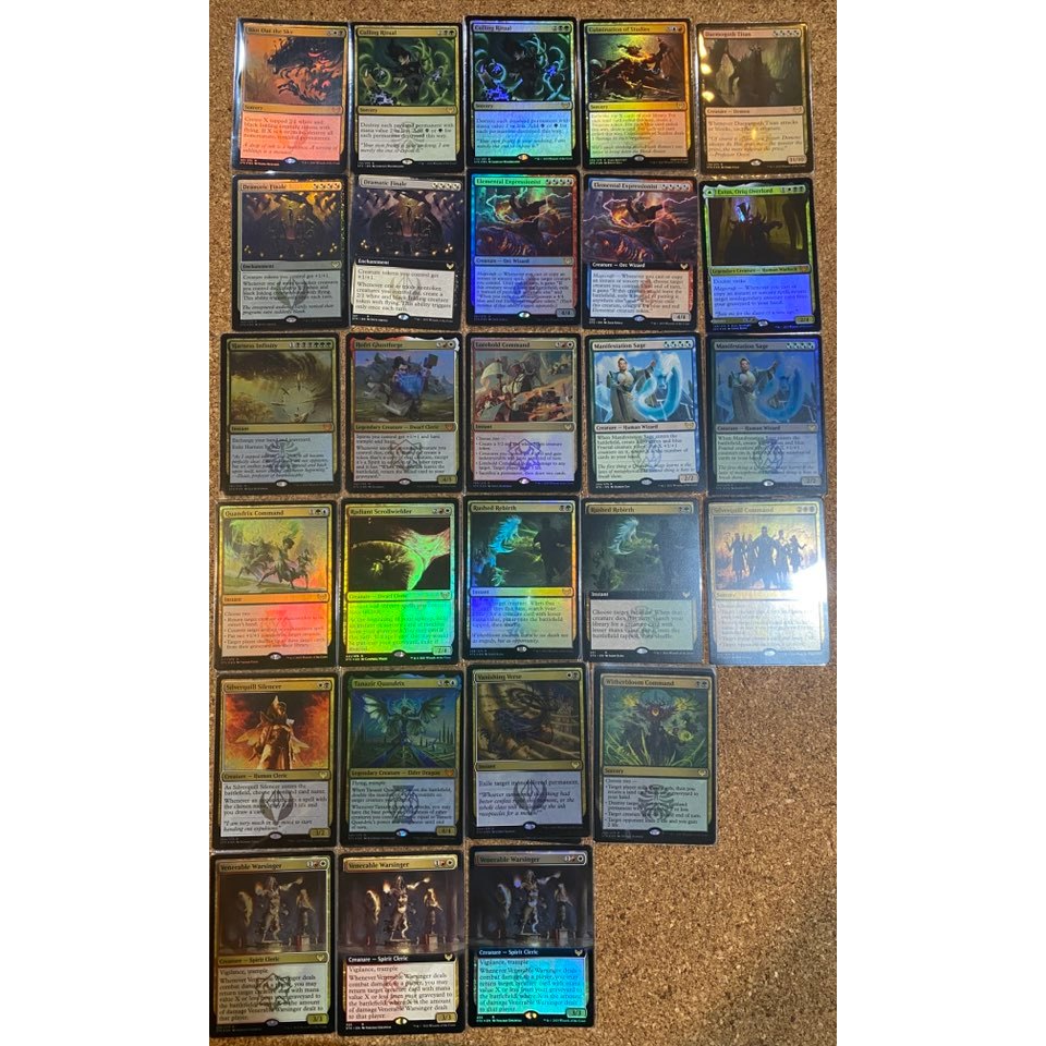 Strixhaven MULTICOLOUR Rare/Mythic Cards [STX] | Shopee Thailand