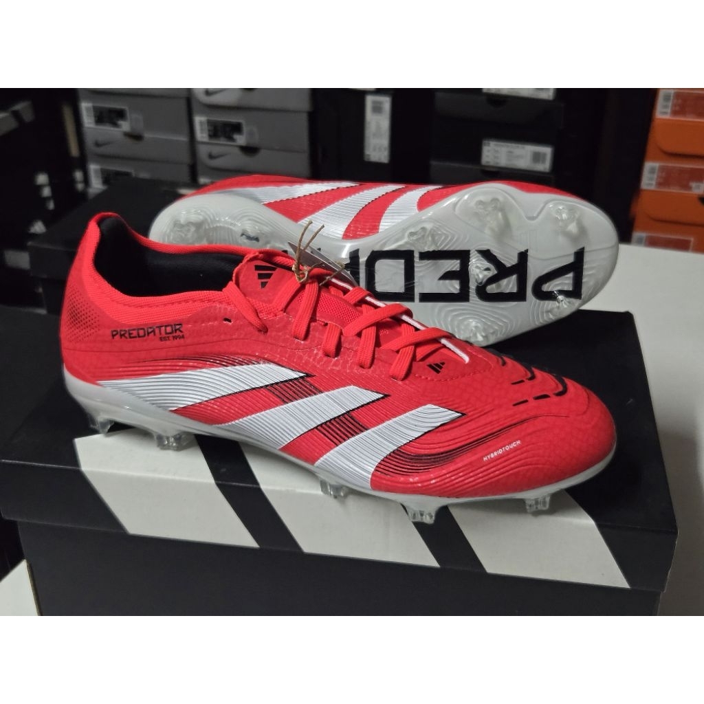 Adidas Predator PRO FG**รองท็อป** รหัส ID3856 (มีไซส์ 260/265) | Shopee ...