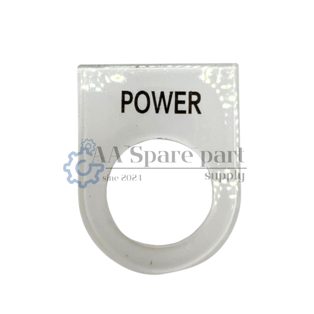 Control Panel Name Plates ป้ายเนมเพลท ติดตู้คอนโทรล มีหลายแบบ 22 mm ...