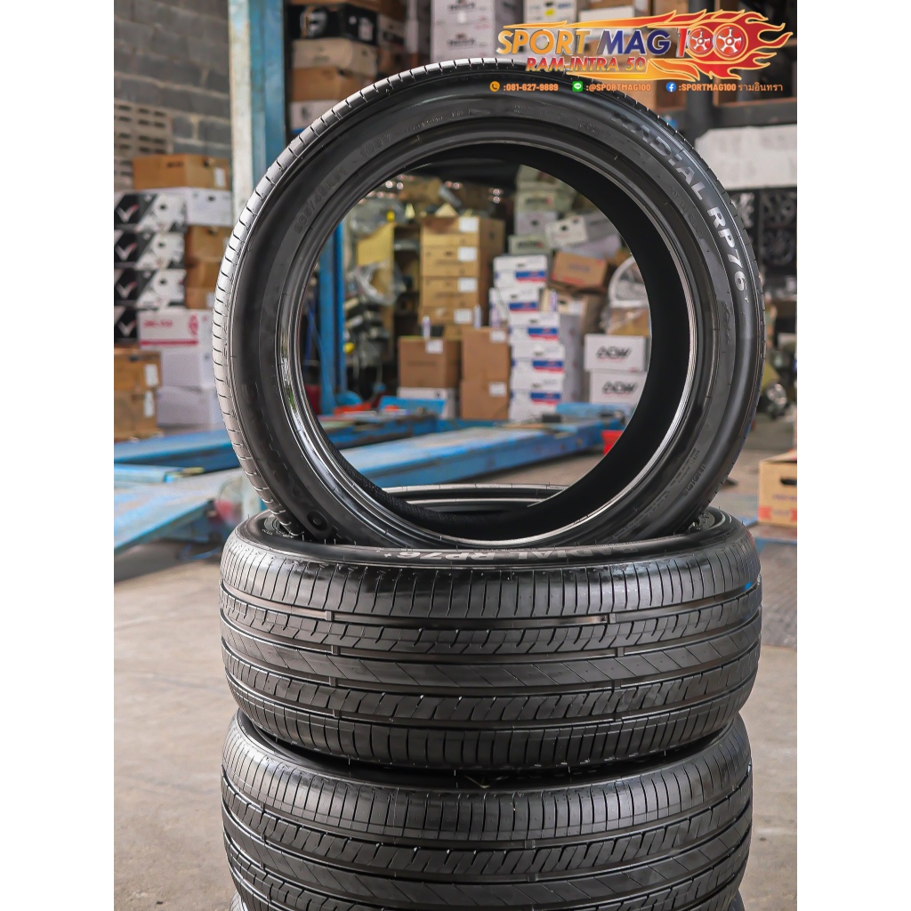 ยางป้ายแดงใหม่กริ๊บChaoyang Radial RP76 เบอร์265/45R21 ปี25(ราคา1เส้น ...