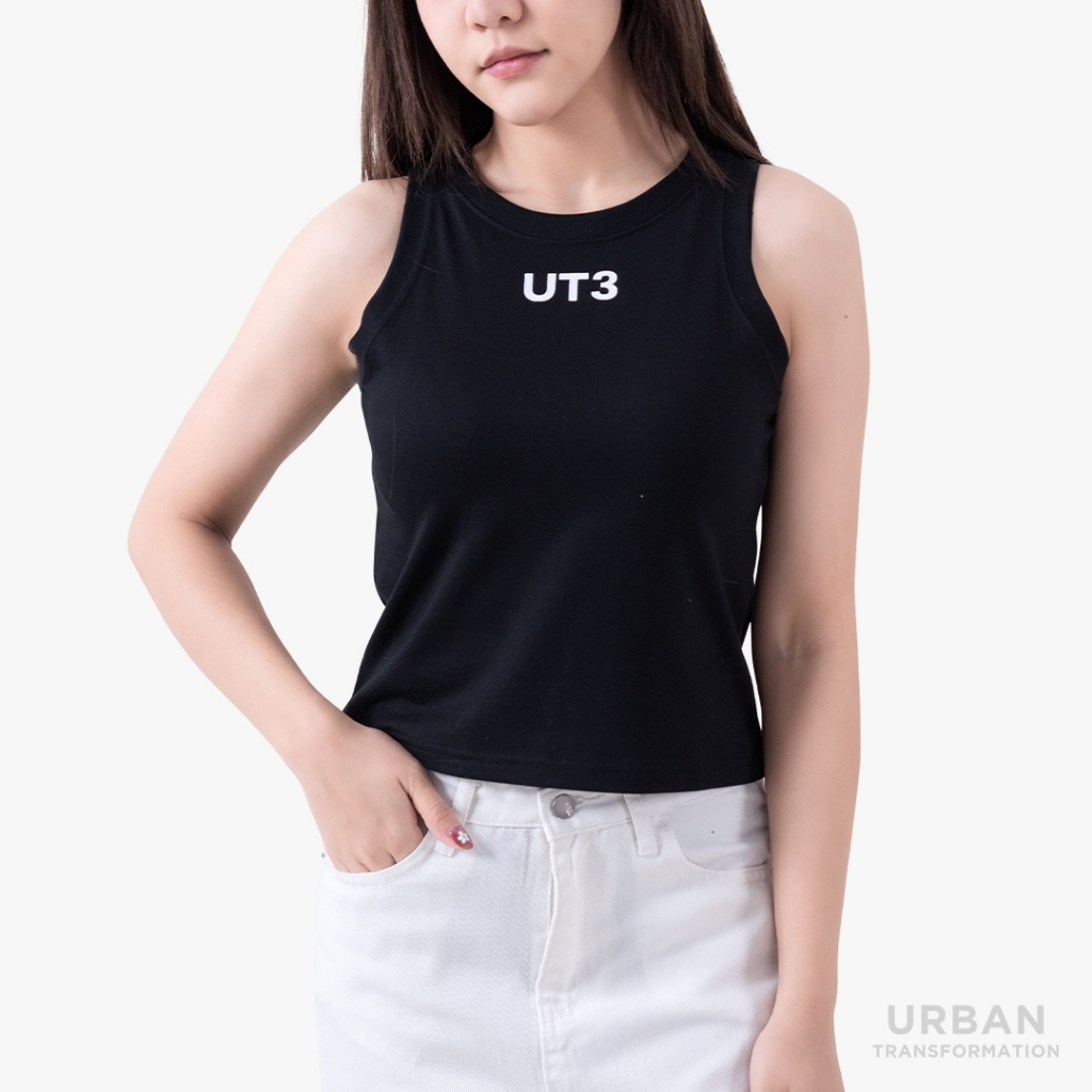 URBAN : WOMEN'S TANK TOP เสื้อกล้ามผู้หญิง รุ่น 1UTWT1018 สี Black - แบ ...