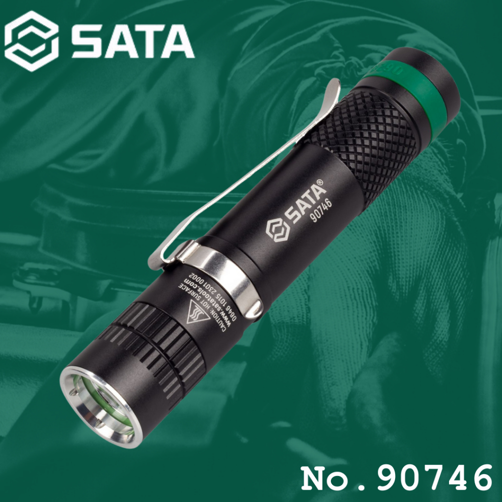 SATA ไฟฉาย ชาร์ตไฟ ขนาดเล็ก 450LM No.90746 (Mini Rechargeable ...