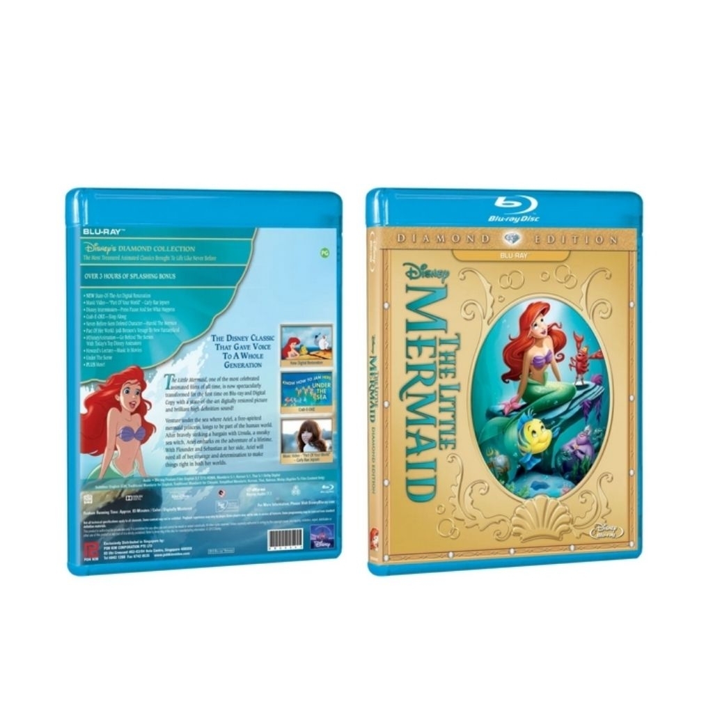 pre-order Bluray The Little Mermaid : Diamond Edition รูปปก อาจมีการ ...