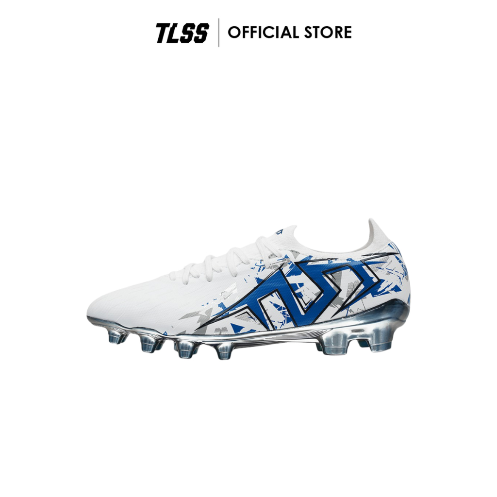 TLSS STRIKER.723 ESSENCE FG - WHITE/BLUE (SF0716-01) รองเท้าฟุตบอล