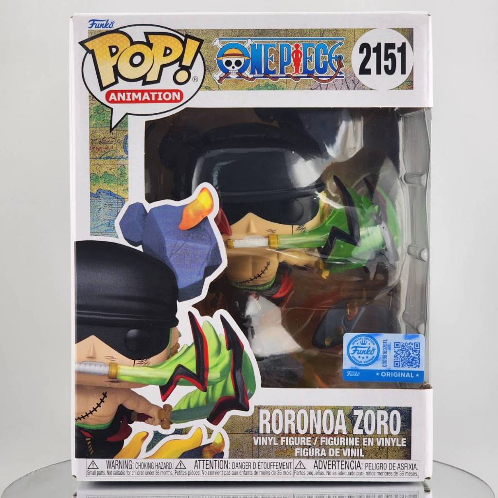 Funko Pop! One Piece - Roronoa Zoro (King of Hell) Exclusive 2151