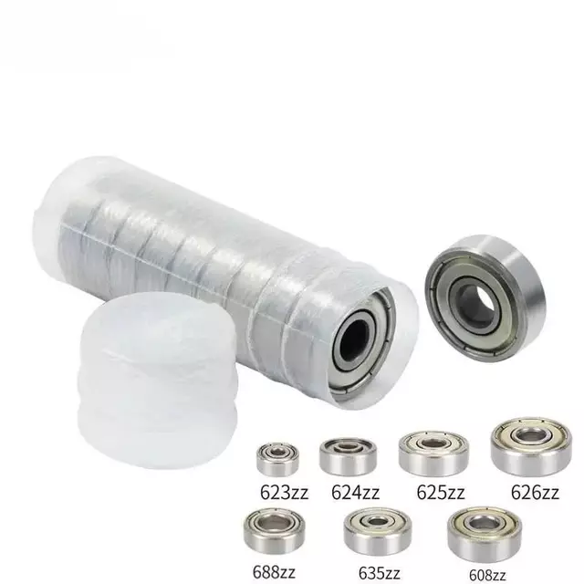 มินิแบริ่ง 623ZZ / 624ZZ / 625ZZ | ลูกปืนเหล็กกล้า ซีล 2 ด้าน | สำหรับ 3D Printer / ล้อ / มอเตอร์ / โครงงาน DIY