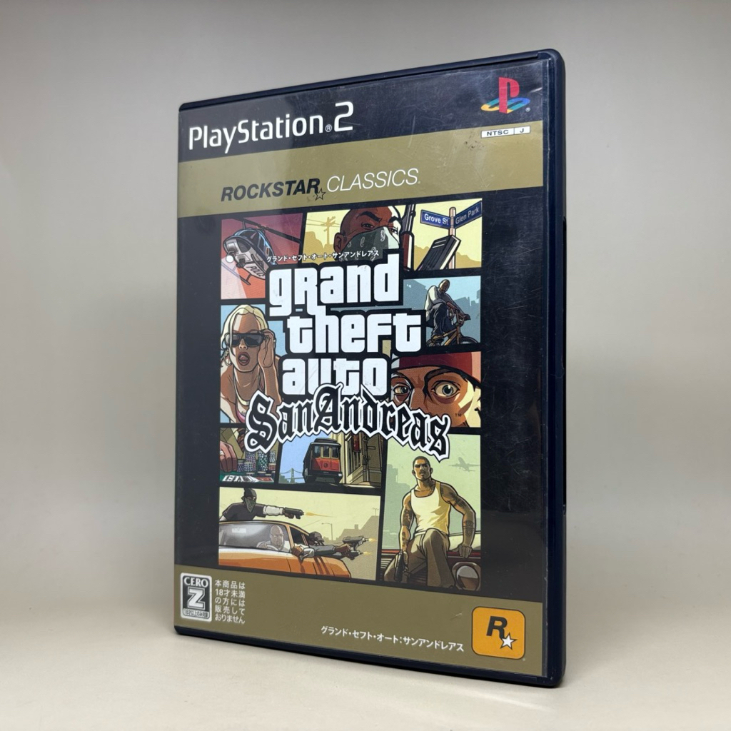 GTA Grand Theft Auto San Andreas (PS2) | PlayStation 2 | Original DVD ...