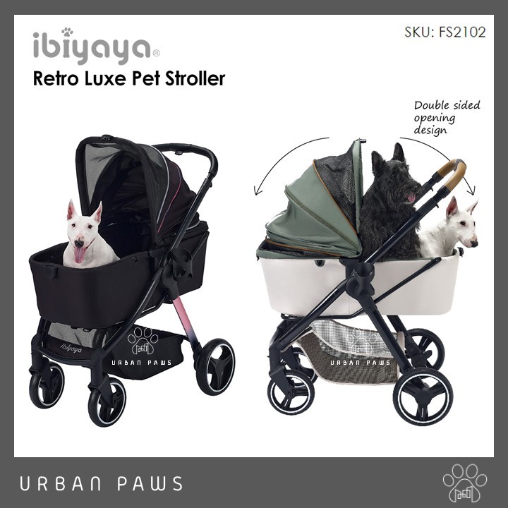 Ibiyaya FS2102 Retro Luxe Pet Stroller