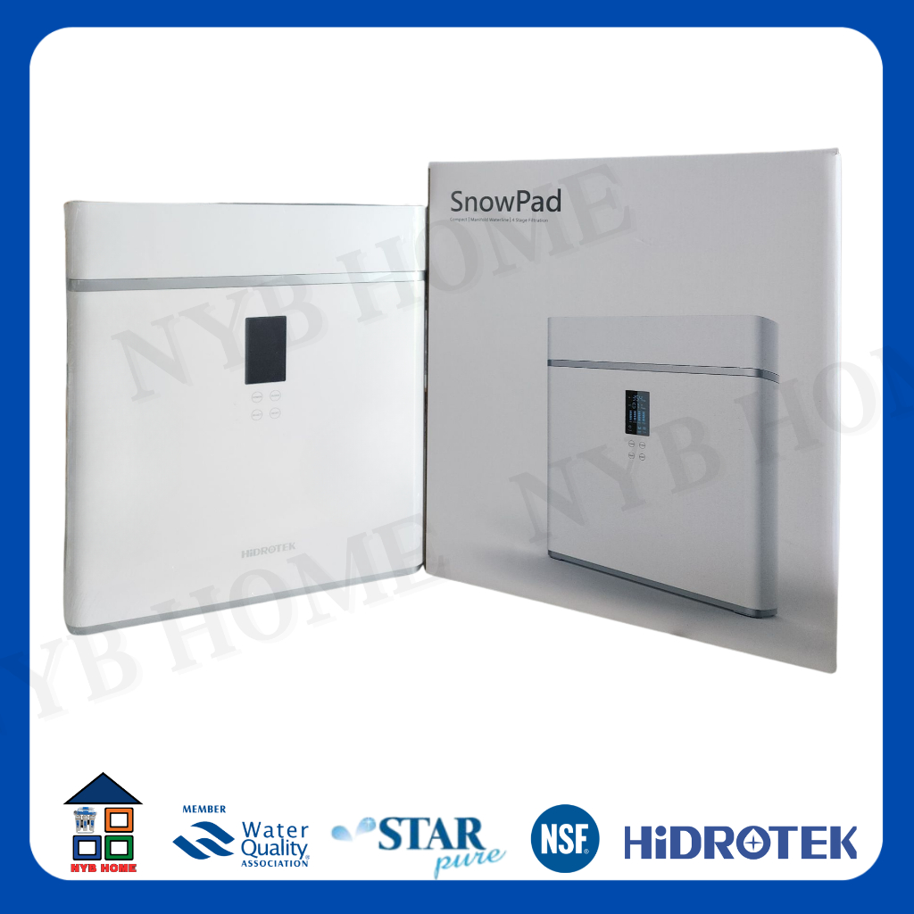 เครื่องกรองน้ำRO 400 GPD รุ่น Snowpad ตั้งเค้าเตอร์ HIDROTEK SNOW PAD ...