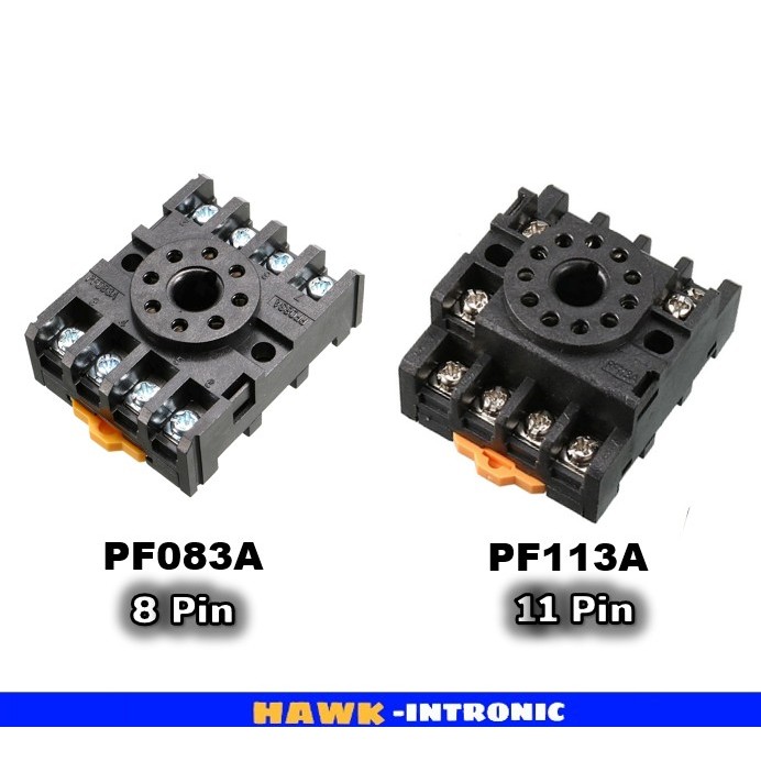 ขารีเลย์ ซ็อกเก็ตรีเลย์ 11 ขา PF113A 11 pin relay socket | Shopee Thailand