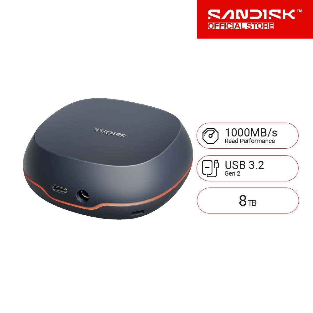 SanDisk Desk Drive SSD 8TB (SDSSDT40-8T00-AP25) | Shopee Thailand