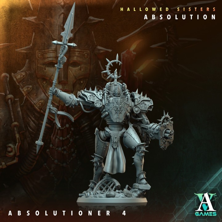 Hallowed Sisters : Absolution : Collection : Miniature Resin โมเดลบอร์ด ...