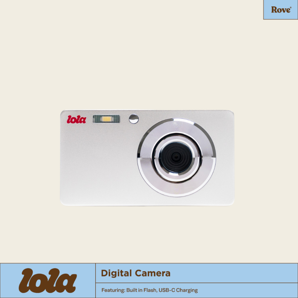 พร้อมส่ง) Lola Digital Camera ของใหม่ กล้องดิจิตอลสไตล์วินเทจ ขนาด
