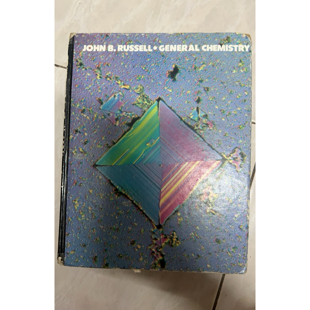 general chemistry john b russell มือสองสภาพอ่าน | Shopee Thailand