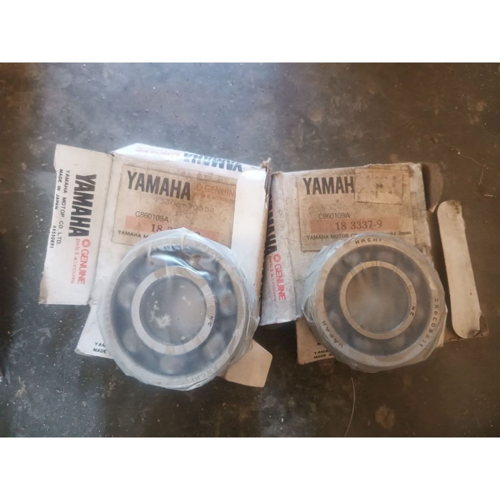 แท้ศูนย์ ราคาต่อคู่ ลูกปืนข้างข้อเหวี่ยง ซ้าย+ขวา Yamaha VR150 รุ่นแรก ...