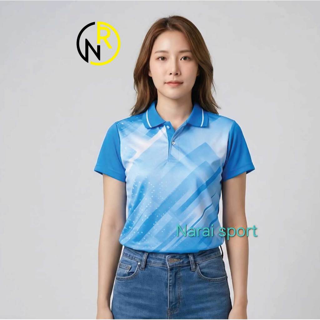 ***ของแท้ส่งไว** เสื้อคอปกหญิง SA303 เสื้อกีฬาหญิง ทรงเข้ารูป แนะนำให้ ...