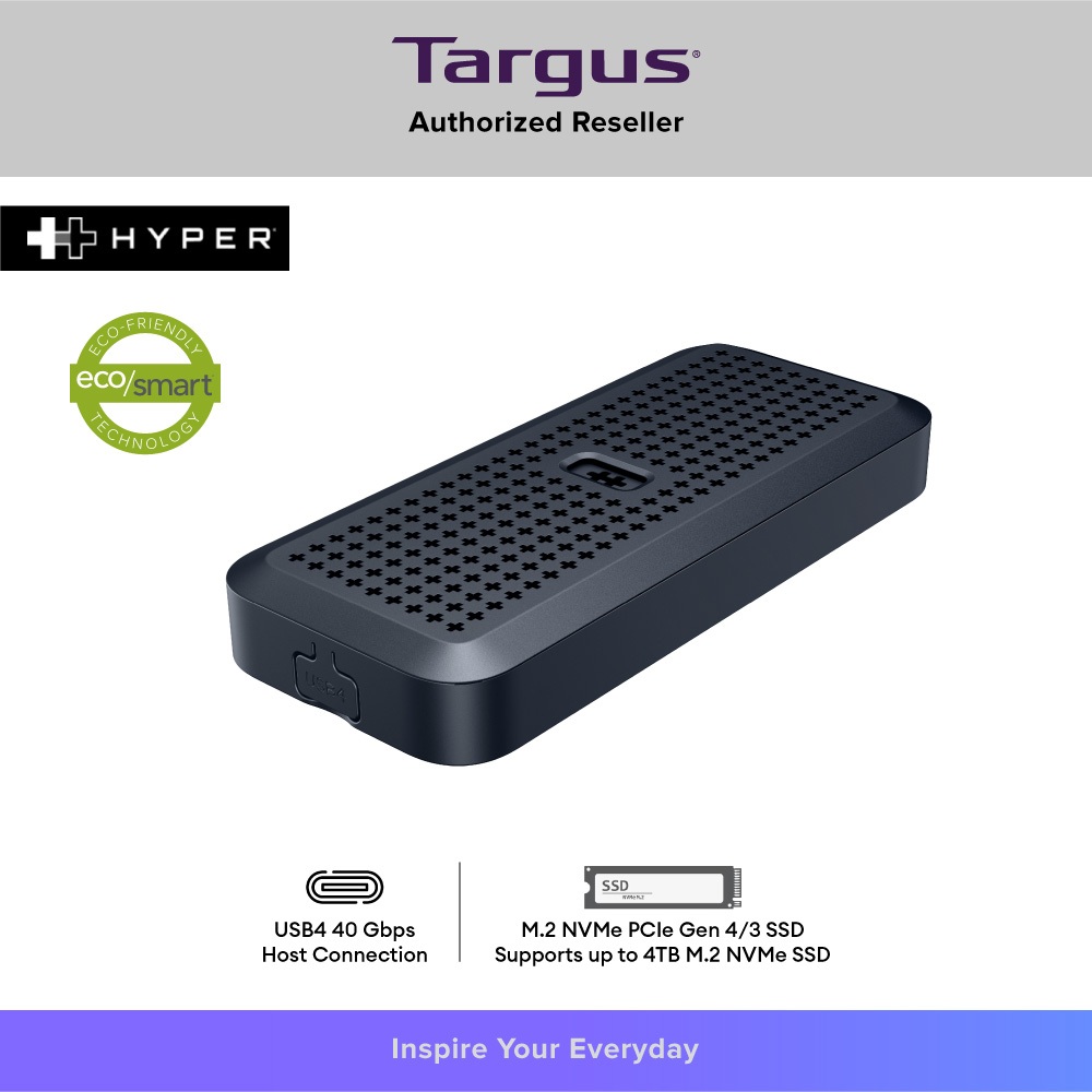 Targus HyperDrive Next USB4 NVMe SSD Enclosure (HD5001GL) เคสใส่ SSD ...