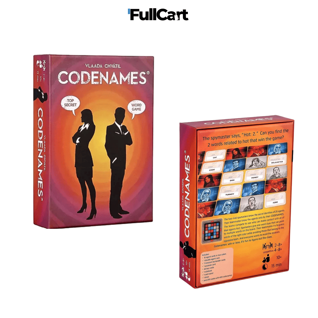 Codenames Board Game (ภาษาอังกฤษ) - บอร์ดเกม โค้ดเนมส์ เกมการ์ด เกมไพ่ ...