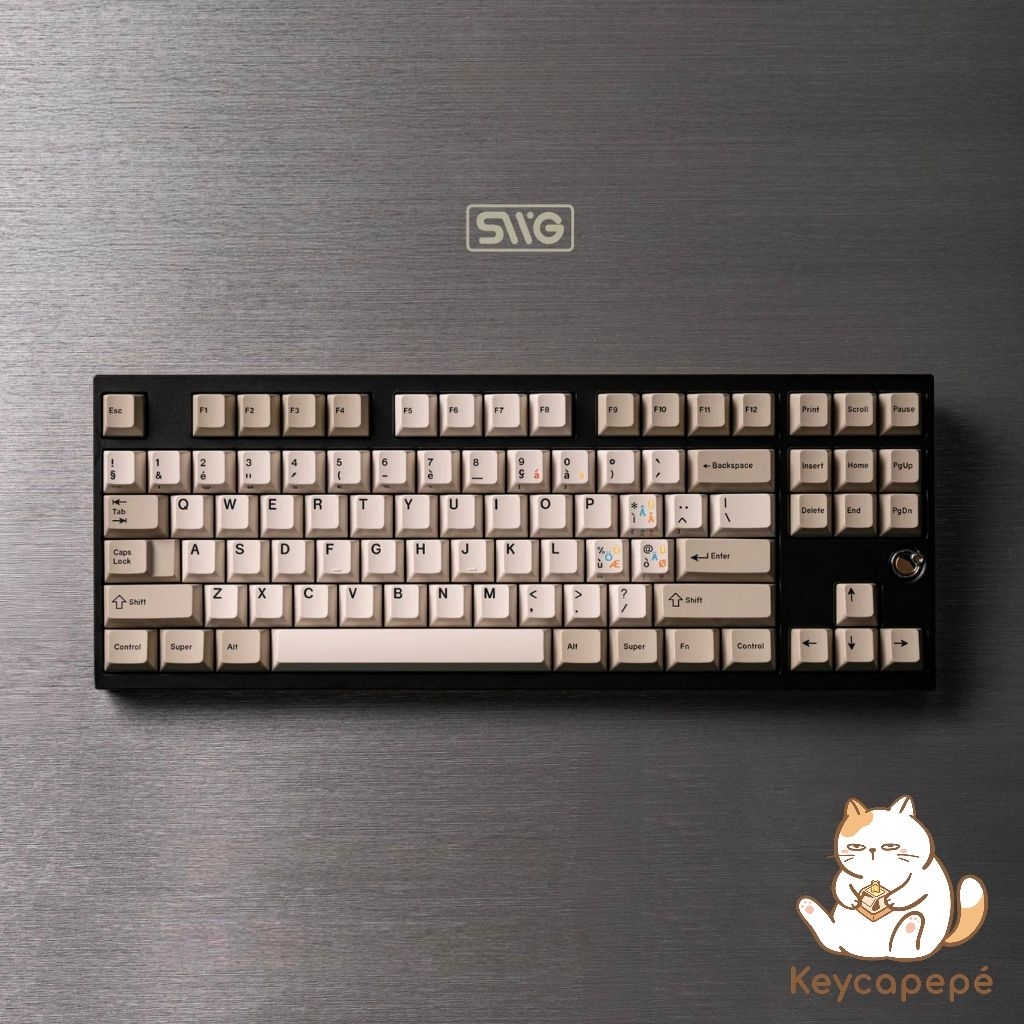 SWG Beige ABS keycap set คีย์แคป | Shopee Thailand