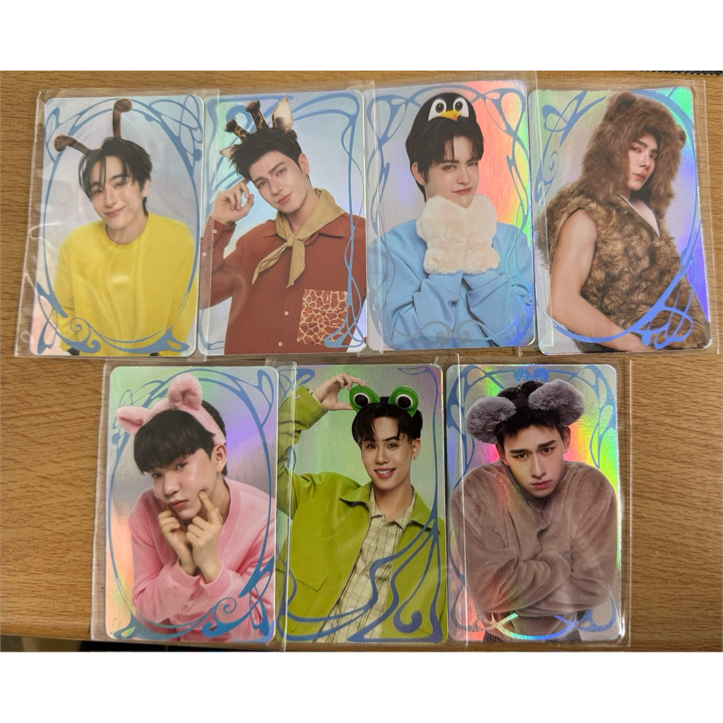 Sunsu x ATLAS การ์ดแรร์ ครบเซ็ท7ใบ | Shopee Thailand
