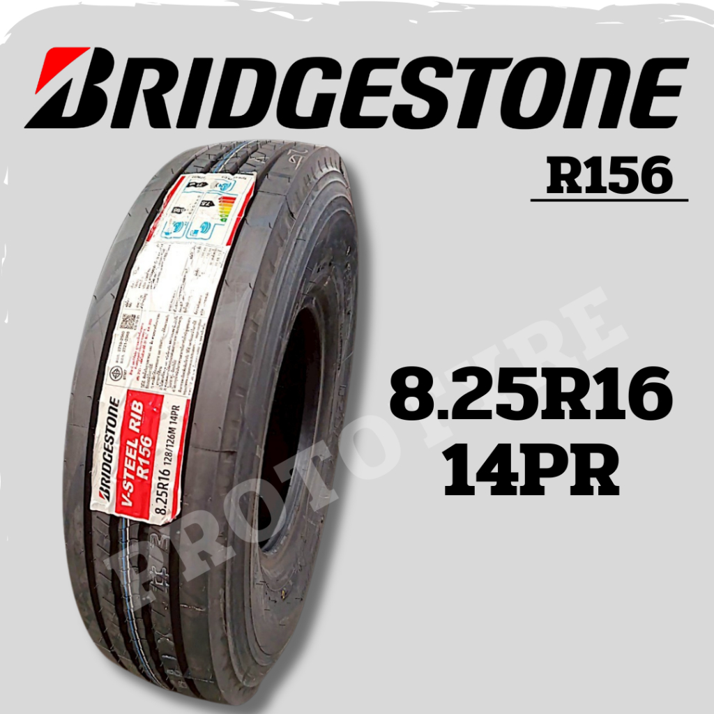 ยางเรเดียล 8.25R16 14PR ยี่ห้อ Bridgestone รุ่น R156 | Shopee Thailand