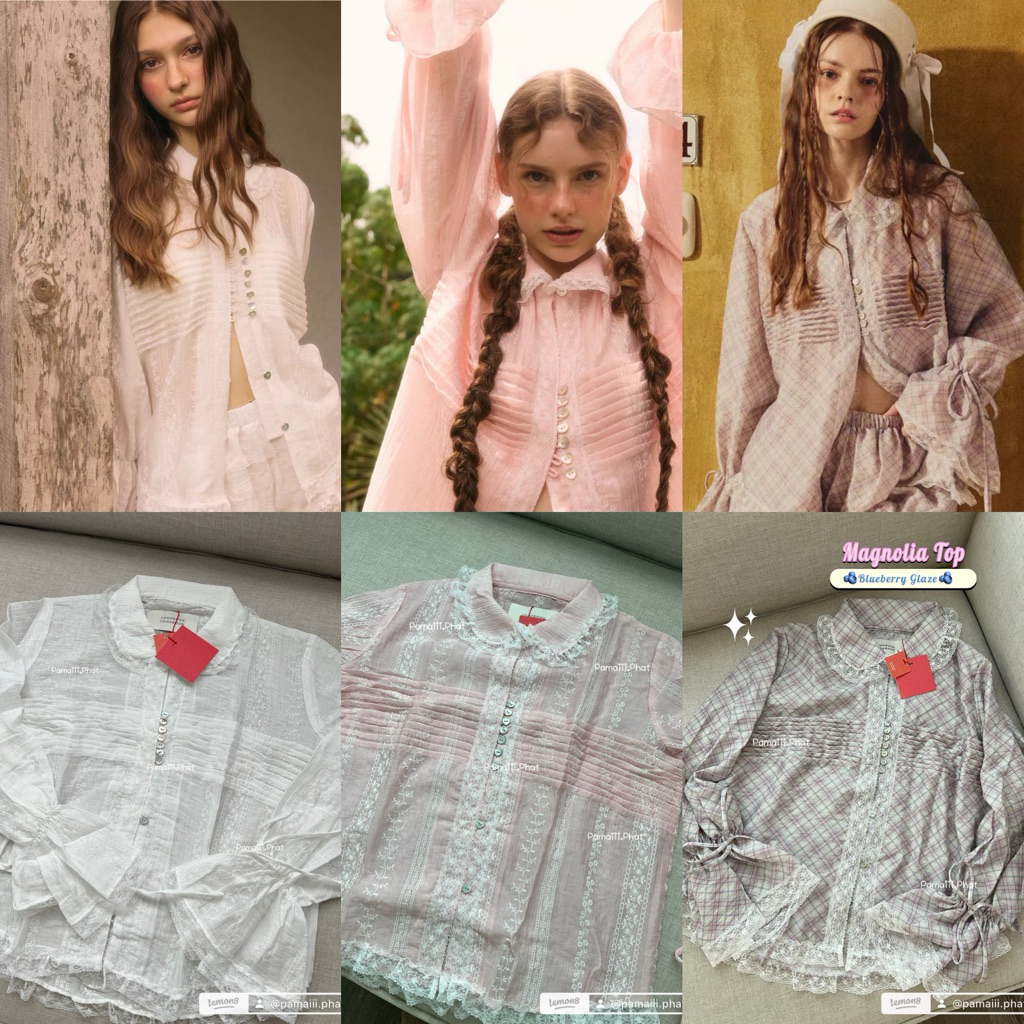 🎀สินค้าแท้💯%🎀 lookbooklookbook magnolia top🎀🌨️ NEW 🌸พร้อมส่ง🌸 🎀มี ...