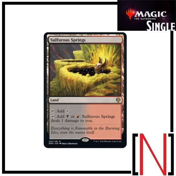 [MTG][Single][DMU] Sulfurous Springs ระดับ Rare [ภาษาอังกฤษ] | Shopee ...