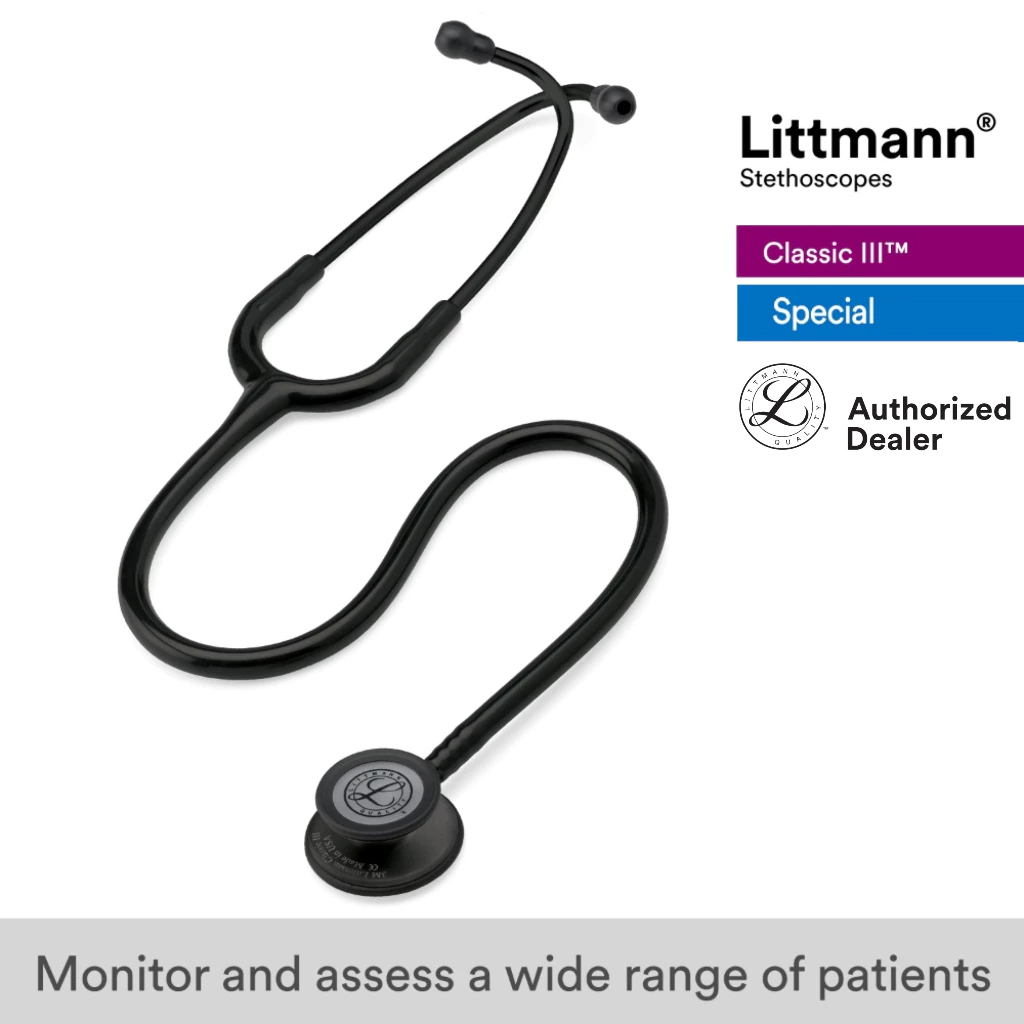 Littmann Classic III 27 inch, #5803 (Black Tube, Black-Finish