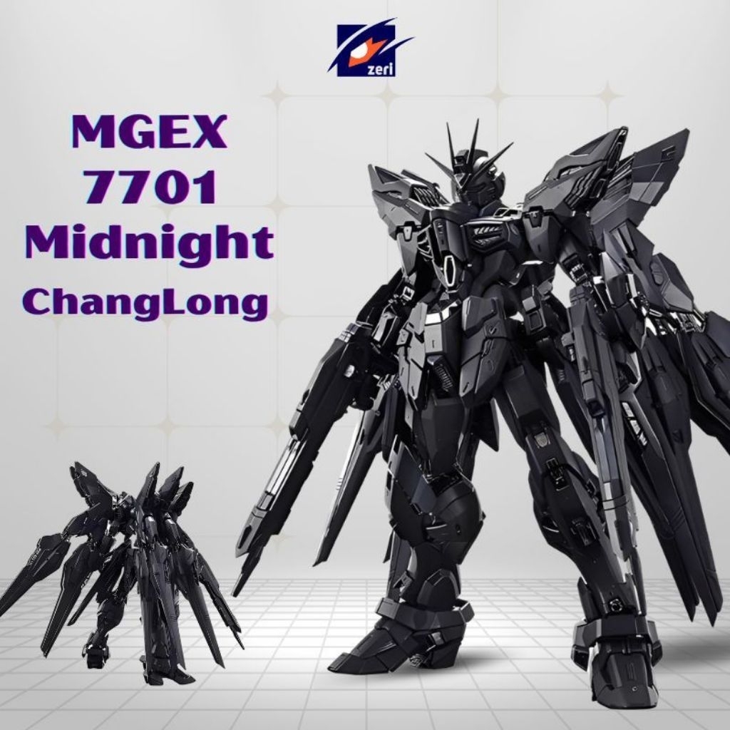 MGEX Strike Freedom + Defender Jetpack Midnight Ver. (Pround Defender ...