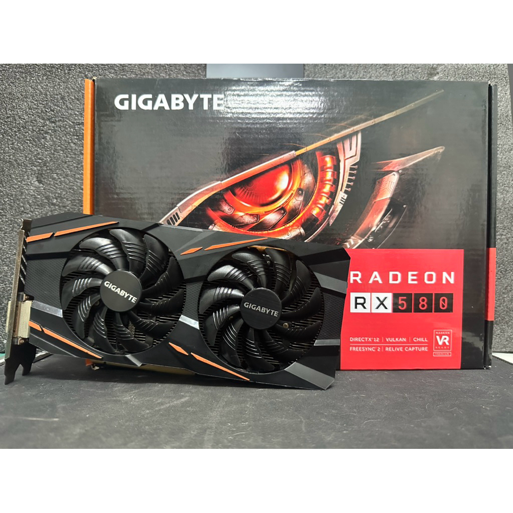 VGA GIGABYTE RX580 GAMING 8GB (การ์ดจอมือสอง) | Shopee Thailand