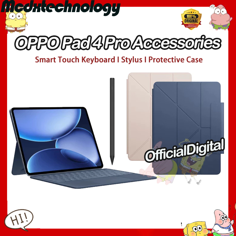 Original OPPO Pad 4 Pro Accessories for ( Stylus / Case / Touch