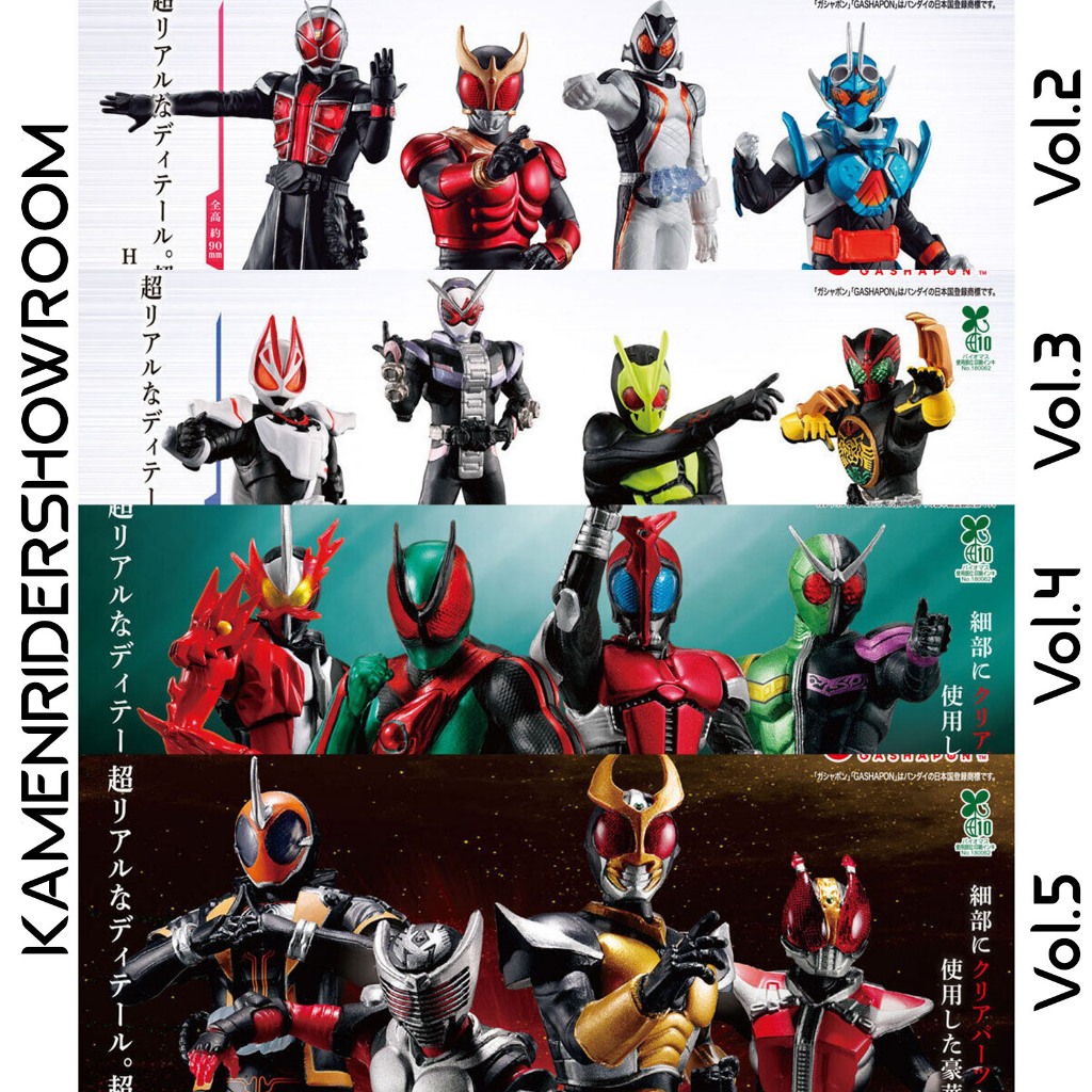 เหมา HG Legend Rider 1 2 3 4 5 Bandai Kamen Rider กาชาปอง Masked Rider ...